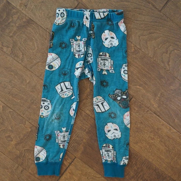 Hanna Andersson Star Wars Day of‎ the Dead Pajama Sleep PJ Pant Size 90 3yrs - Picture 1 of 2